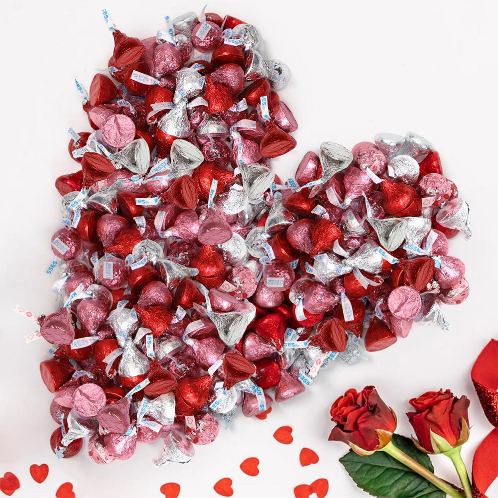 Zisbers Valentine’s Kisses individually wrapped candies for mess-free gifting