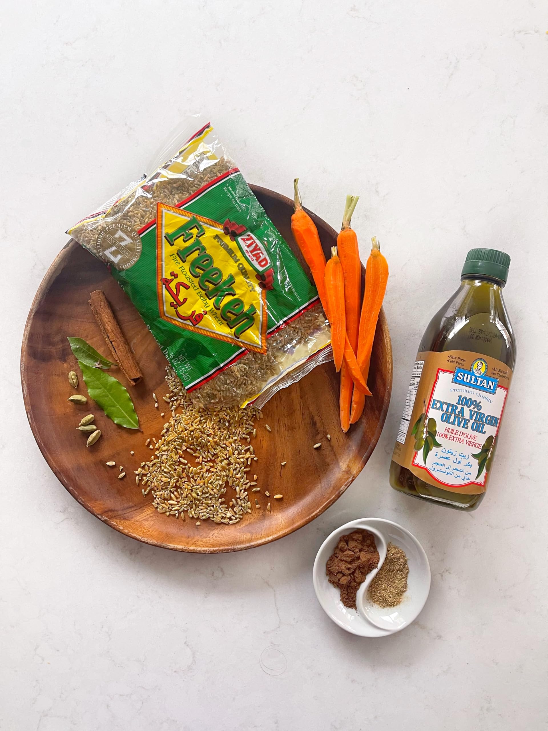 Ziyad Fire Roasted Baby Wheat presented as gluten-free ingredient