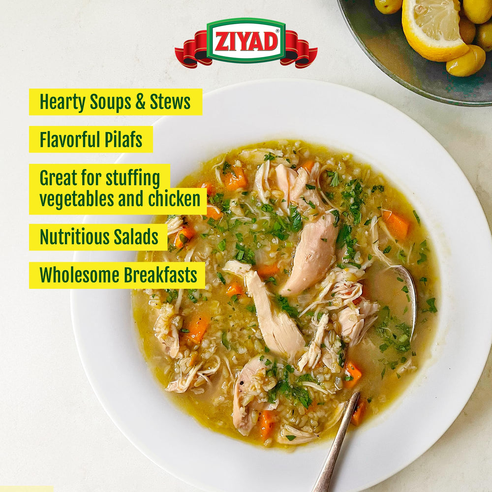 Ziyad Fire Roasted Baby Wheat cooking-ready without presoaking