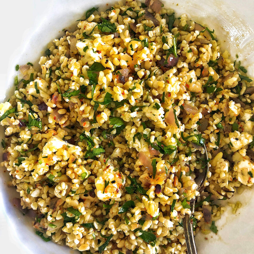 Ziyad Fire Roasted Baby Wheat featuring plant-based protein for vegan meals