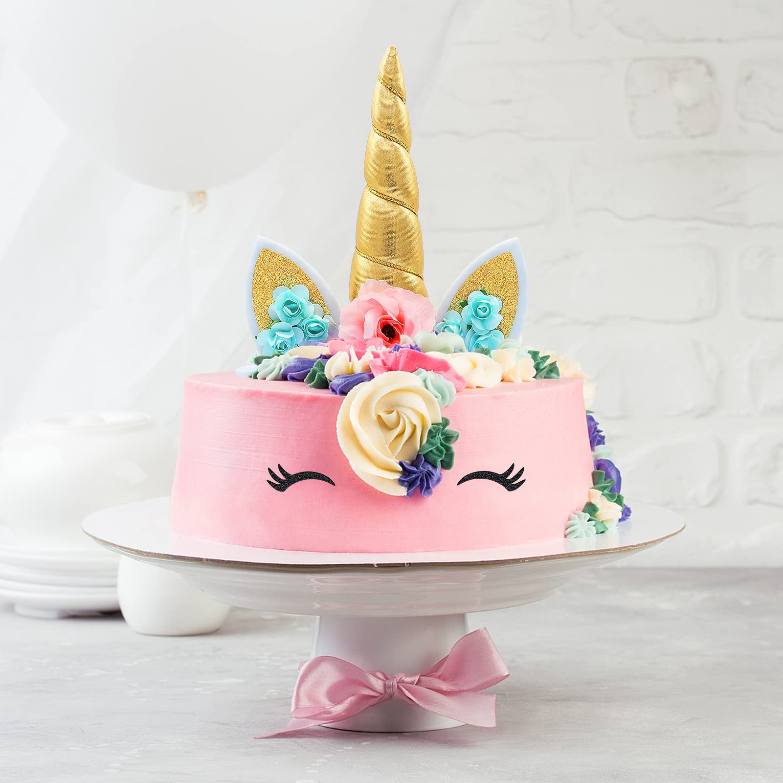 Zkptops unicorn cake topper party decor enhances celebrations
