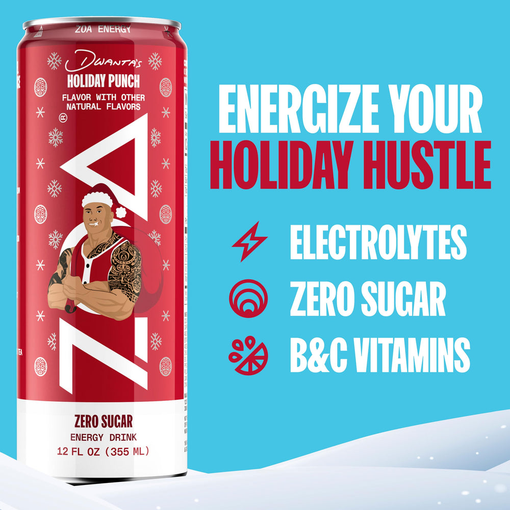 Electrolytes featured on the can support hydration during workouts.