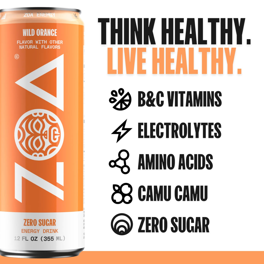 ZOA Remix 12-pack case convenient for on-the-go hydration and sustained focus