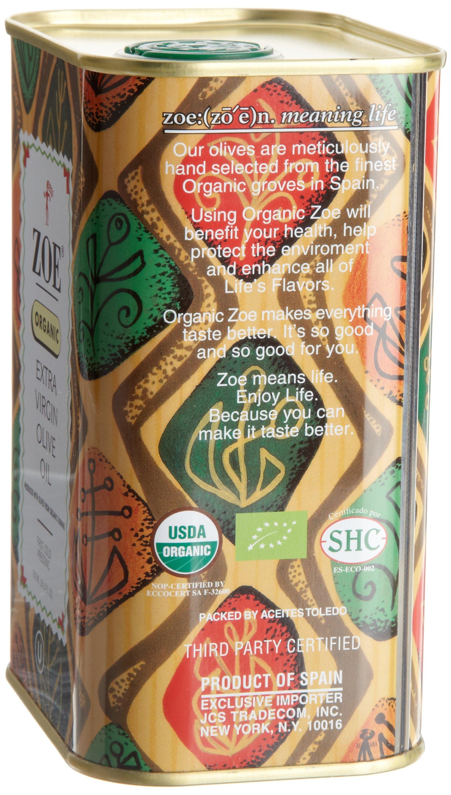 ZOE Diva Select Olive Oil Xvrgn Organic kitchen-counter scene communicates premium pantry staple