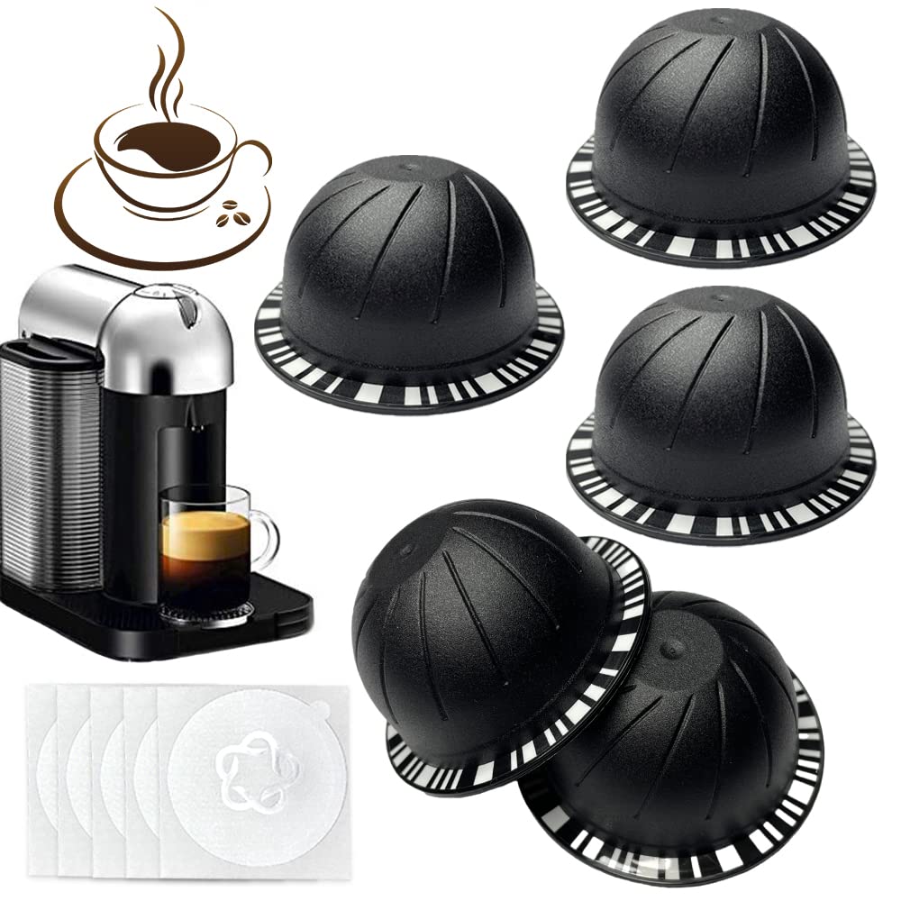 Zokrintz Vertuo pods reusable capsules for easy refill and mess-free brewing