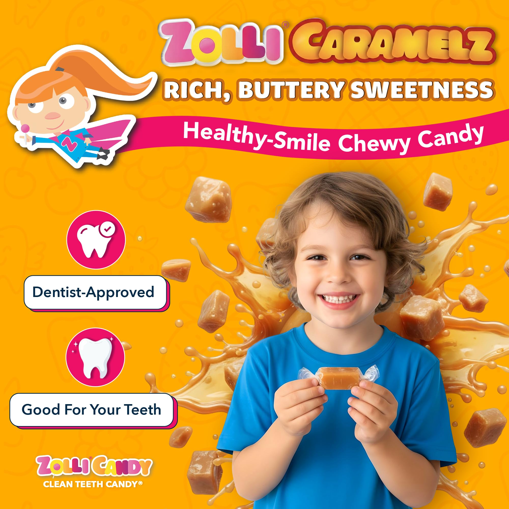 Zolli Caramelz dentist-approved label signals teeth-friendly indulgence after meals