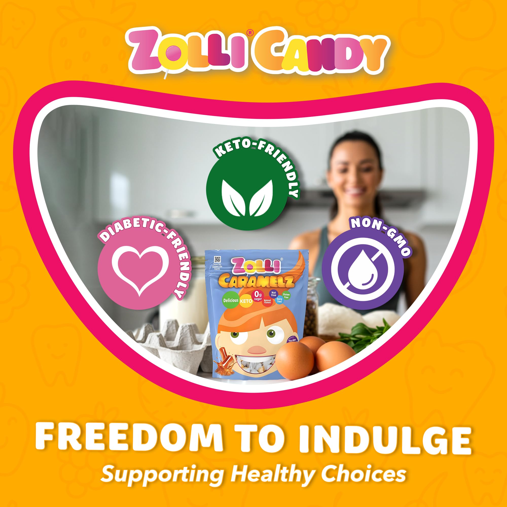 Zolli Caramelz gluten-free and allergen-free family snack