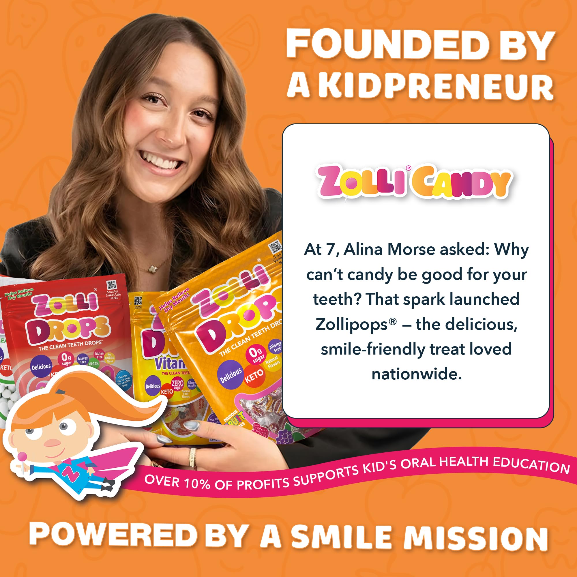 Zolli Drops kids snack option for lunchboxes and travel.