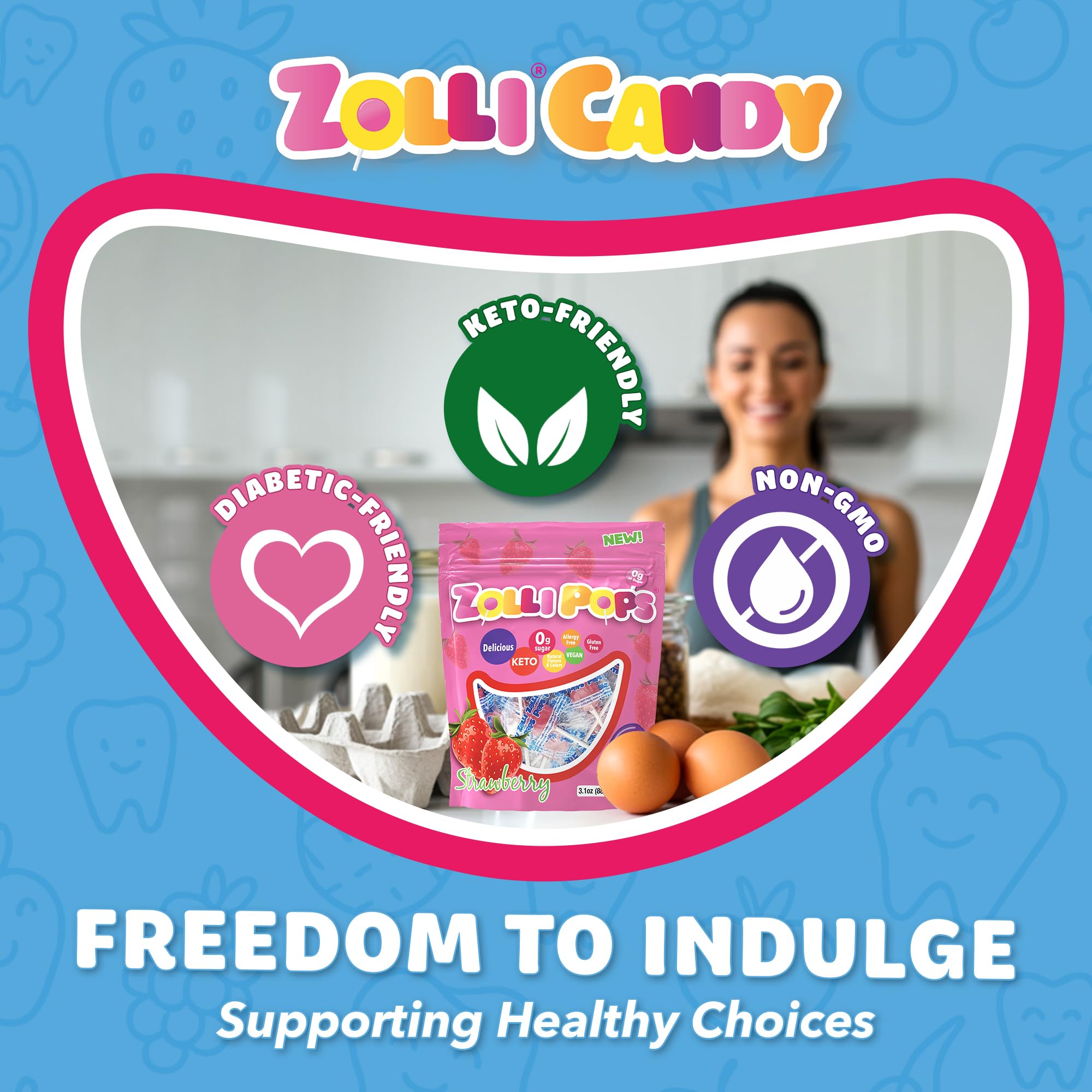 Zollipops after meals, a post-meal sugar-free option.