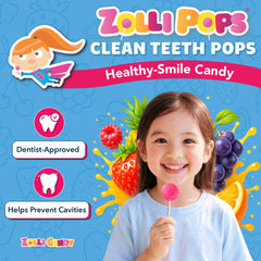 After-meal Zollipops image, a refreshing post-meal clean-teeth treat.