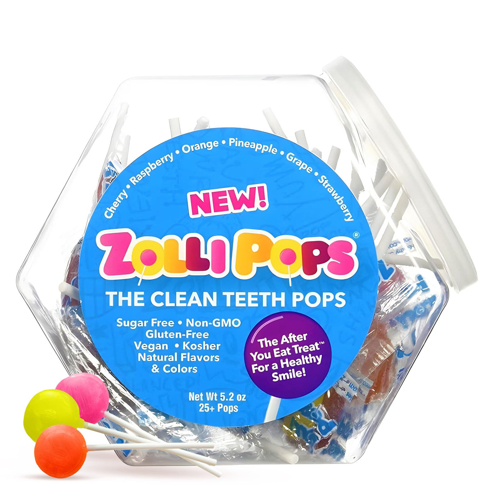 Zollipops clean teeth pack, a smile-friendly sugar-free treat for kids