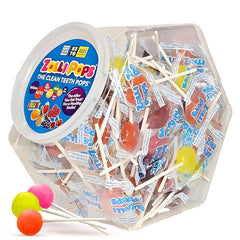 Zollipops Clean Teeth Pops packaging for easy shopping and on-the-go enjoyment.