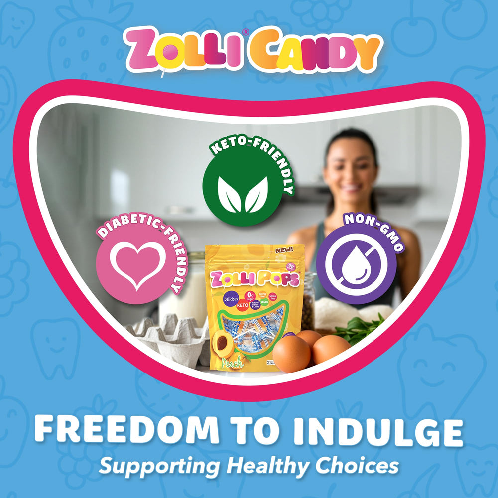 Zollipops kids at school enjoying portable, sugar-free pops.