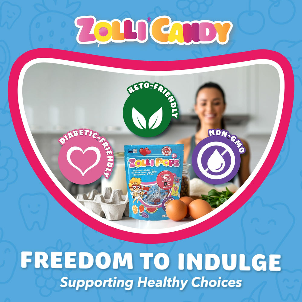 Zollipops kids classroom-snack scene shows post-meal treat supporting fresh breath.