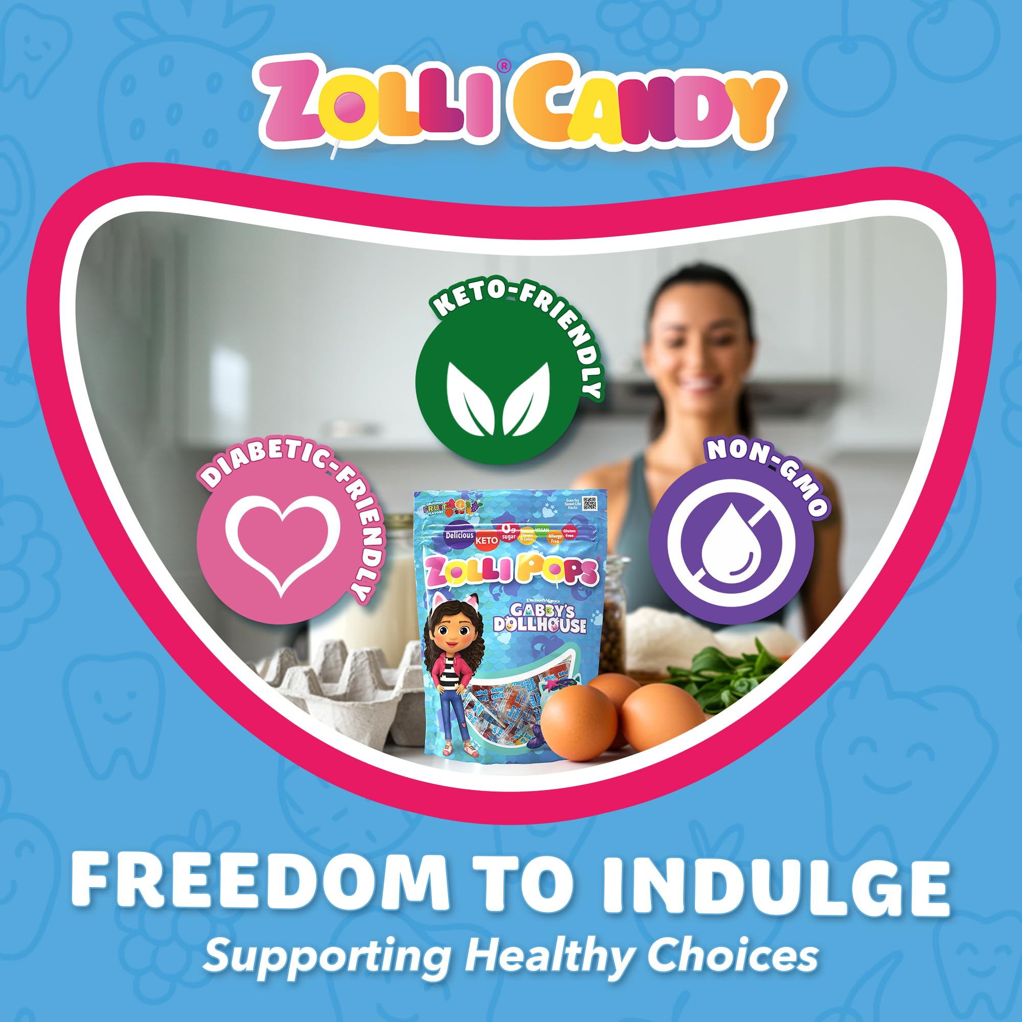 Zollipops post meal treat for fresh breath and balanced mouth pH