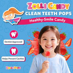 Zollipops with xylitol and stevia offer a cavity-conscious choice.