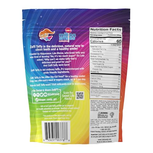 Keto-friendly Zaffi Taffy supports low-carb snacking.