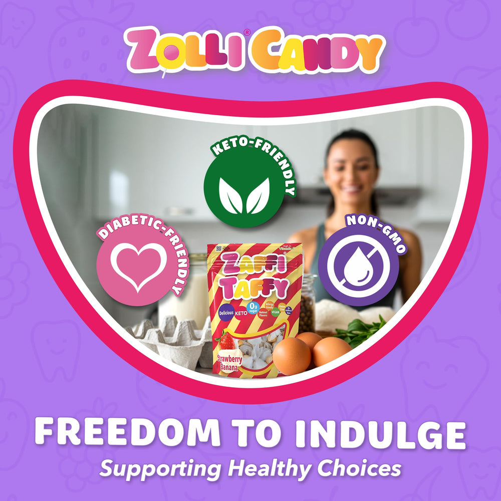 Kids enjoying Zaffi Taffy as a chewable, dentist-approved treat