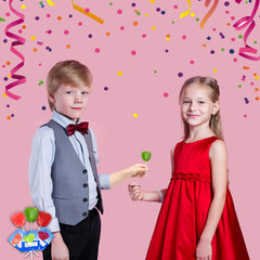 ZompoZ heart-shaped candies in bright colors brighten Valentine tables and gift bags.