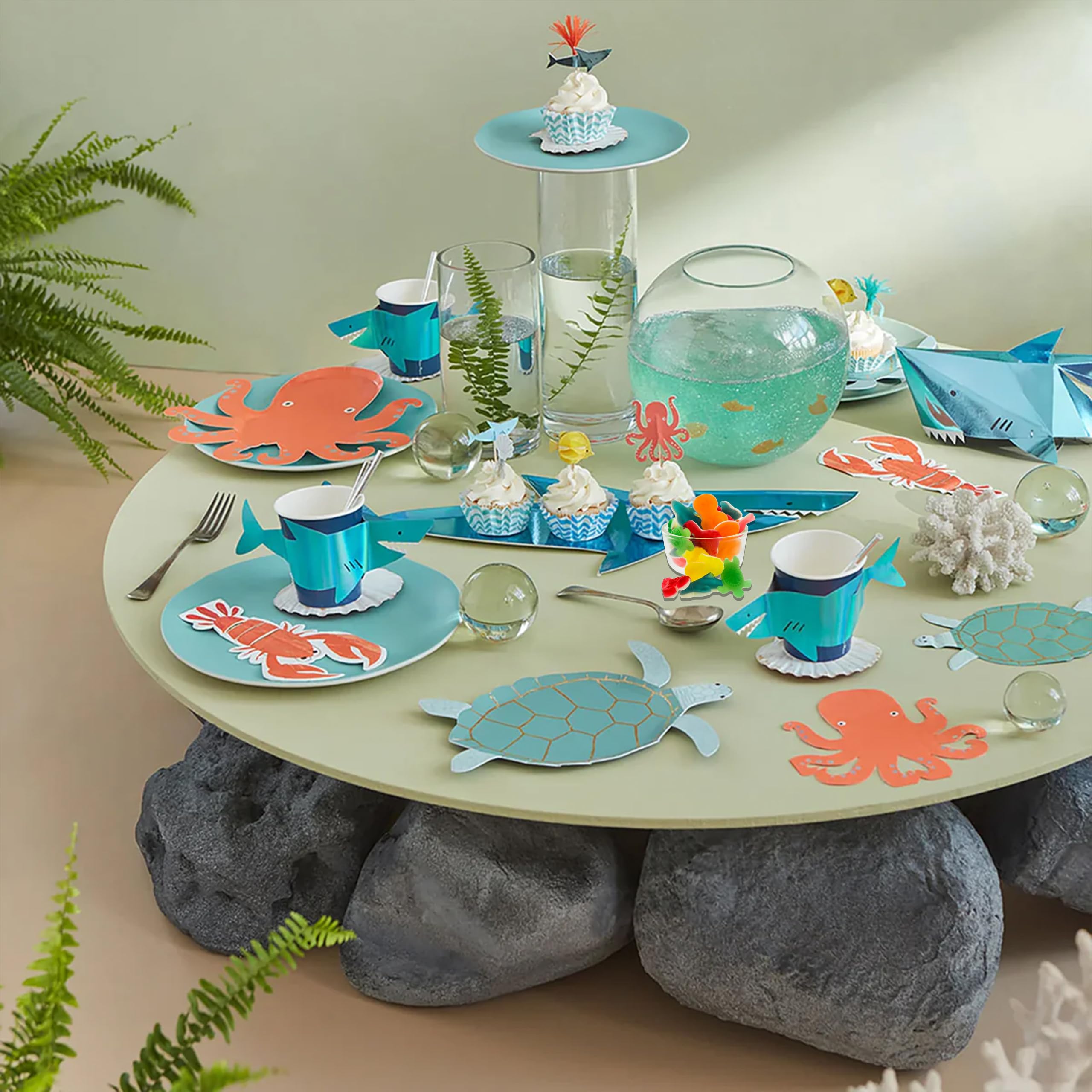 ZompoZ Party Favor Bowls bring ocean-themed fun to gatherings and events.