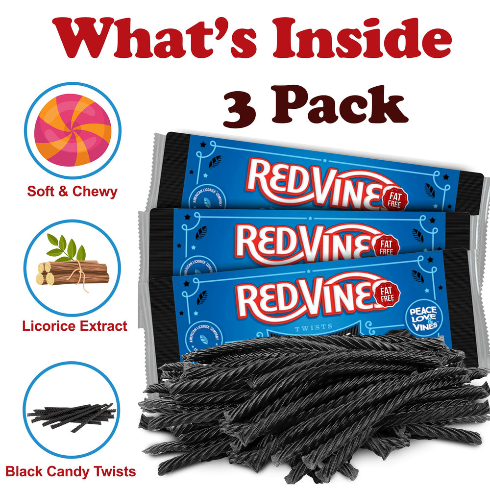 ZompoZ RedVines chewy licorice texture close-up highlights the soft bite