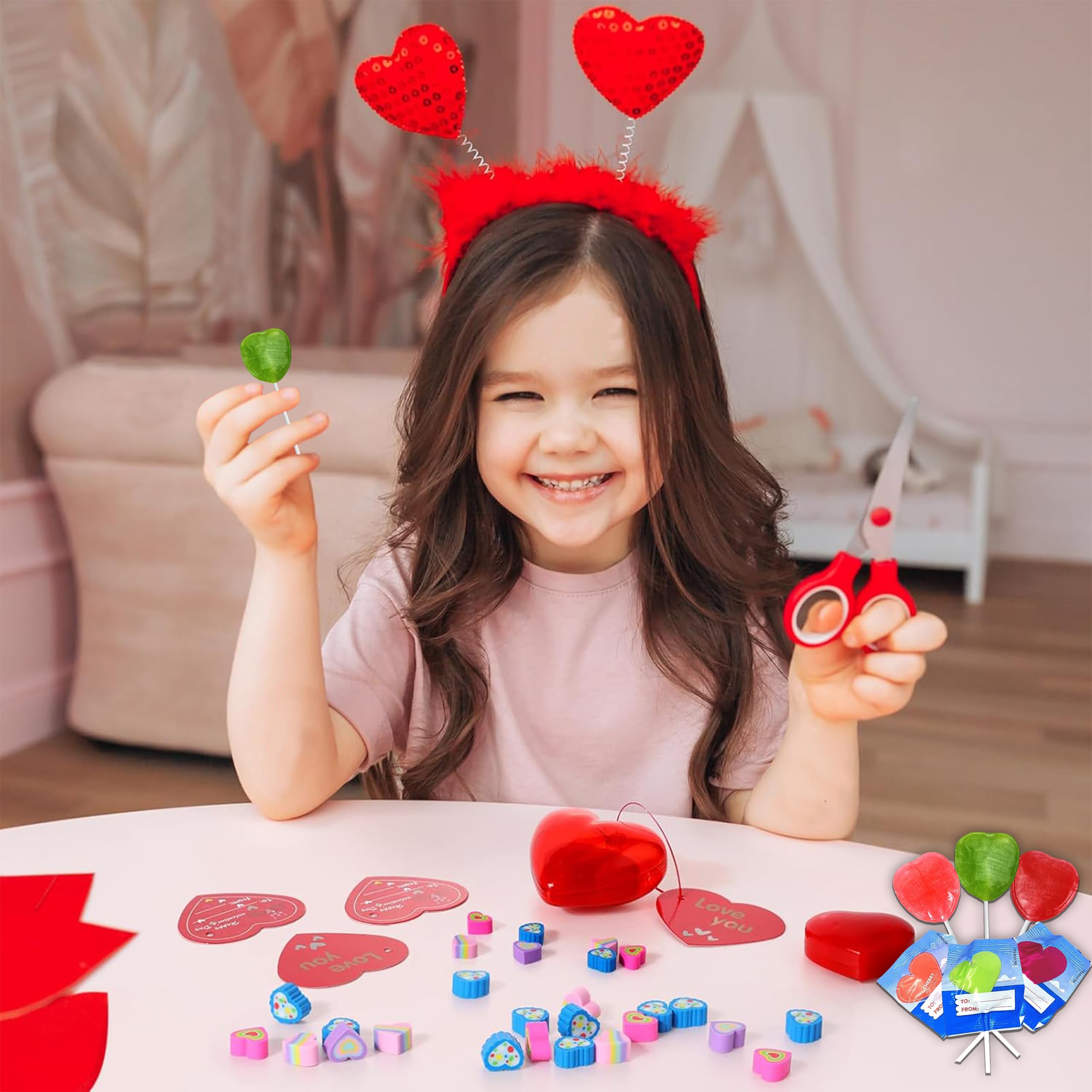 ZompoZ Valentine candy bulk ideal for teachers, parents, and events.
