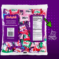 Zotz cherry flavor candy with fizzy center for nostalgic bites