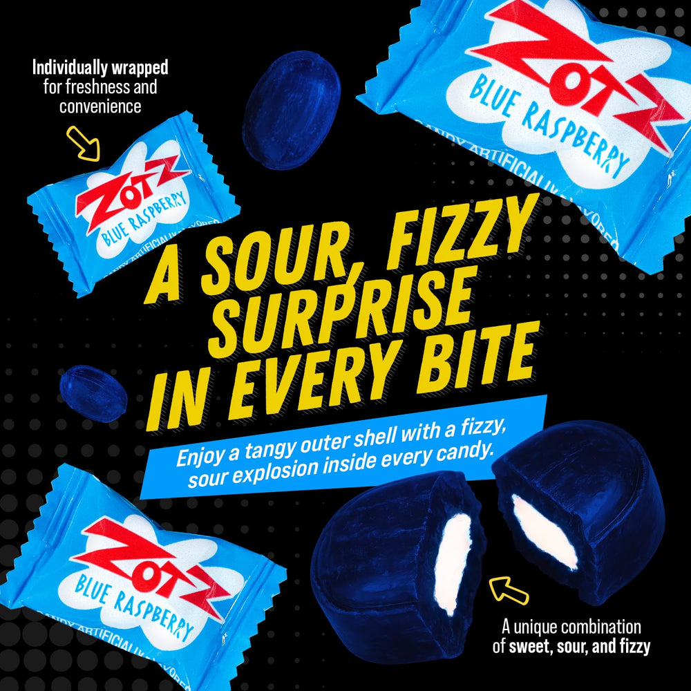 Zotz watermelon-flavored candy individually wrapped for easy sharing.