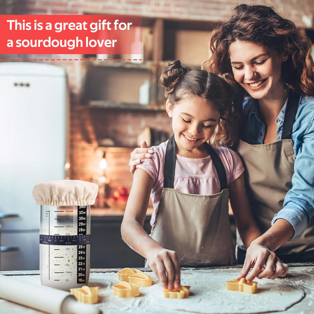 ZUAWAE sourdough covers are machine washable for easy care