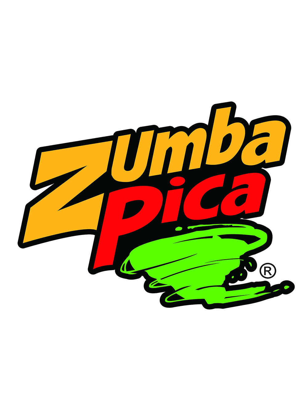 Zumba Pica Chamoy Sauce 2.2lb bottle ready for gatherings