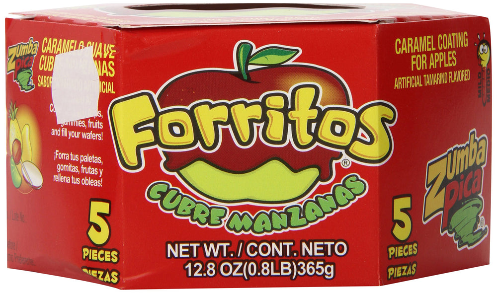 Zumba Pica Forritos individually wrapped portions preserve freshness