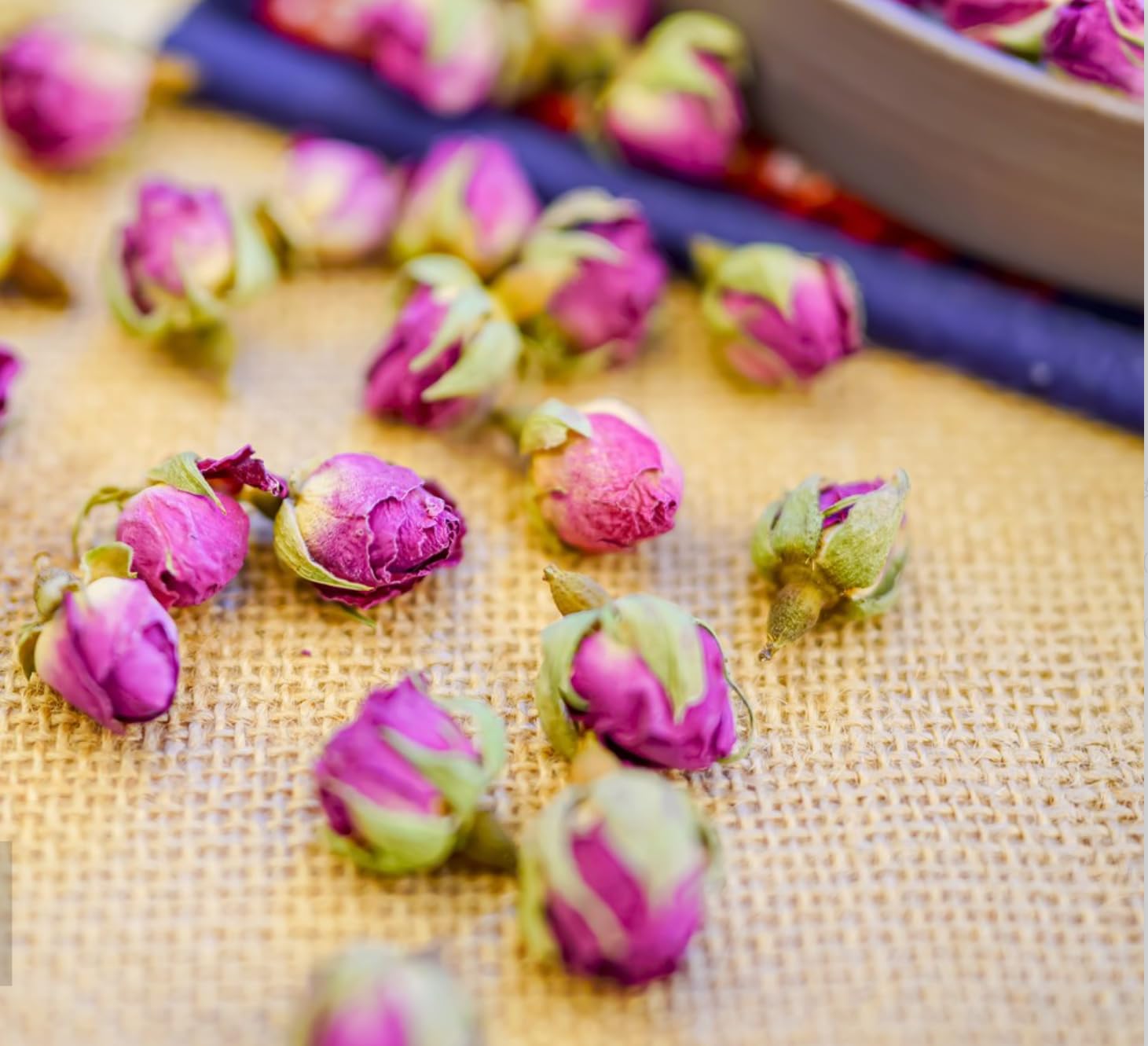 Zungtin culinary-grade rose buds for safe cooking