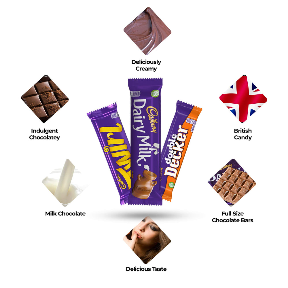 Zuvo authentic British chocolate selection close-up for premium flavor.
