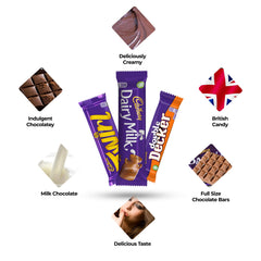 Zuvo authentic British chocolate selection close-up for premium flavor.