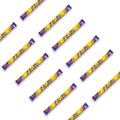 Zuvo Cadbury Flake 32g bars closeup highlights crumbly texture.