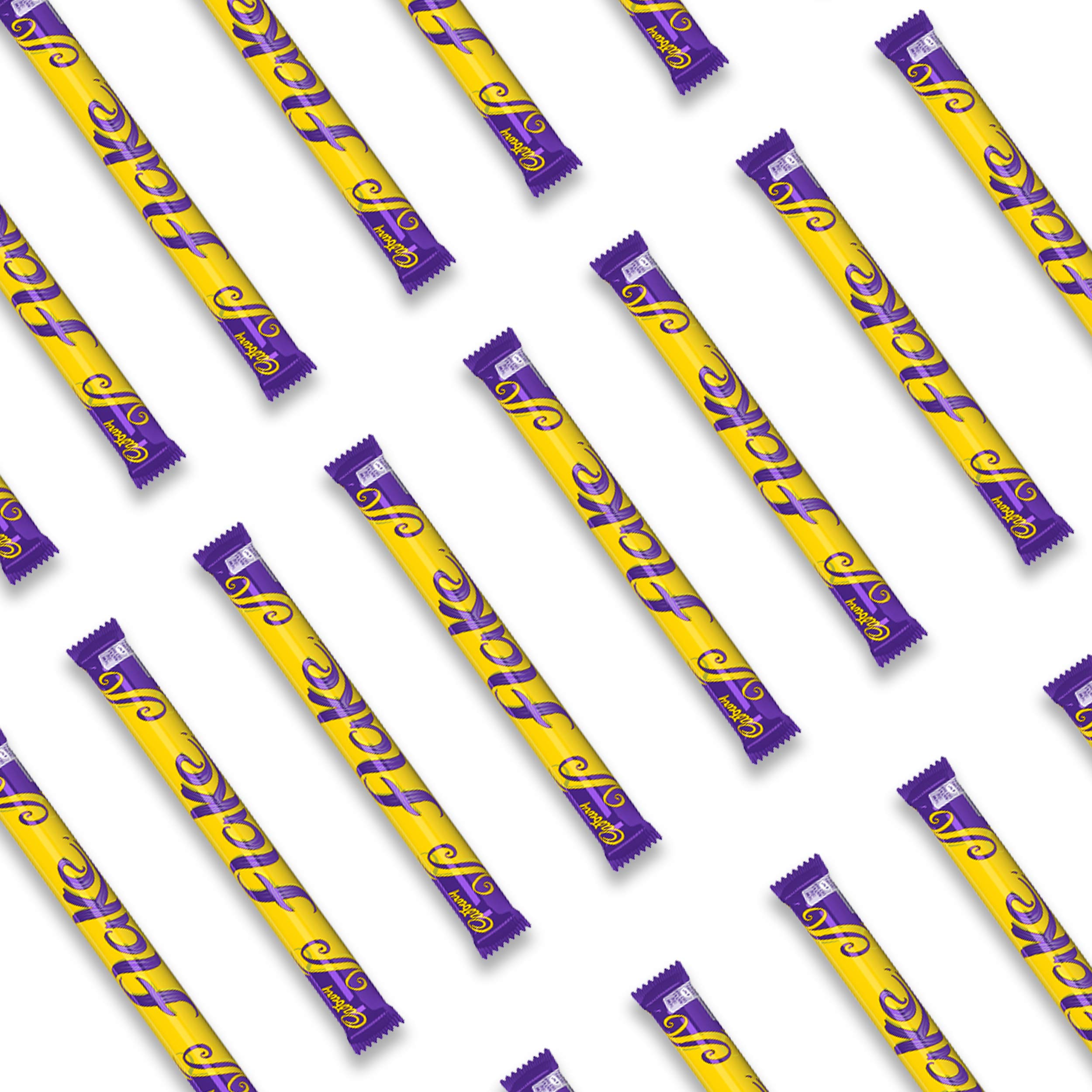 Zuvo Cadbury Flake 32g texture closeup shows delicate crumbly appeal.