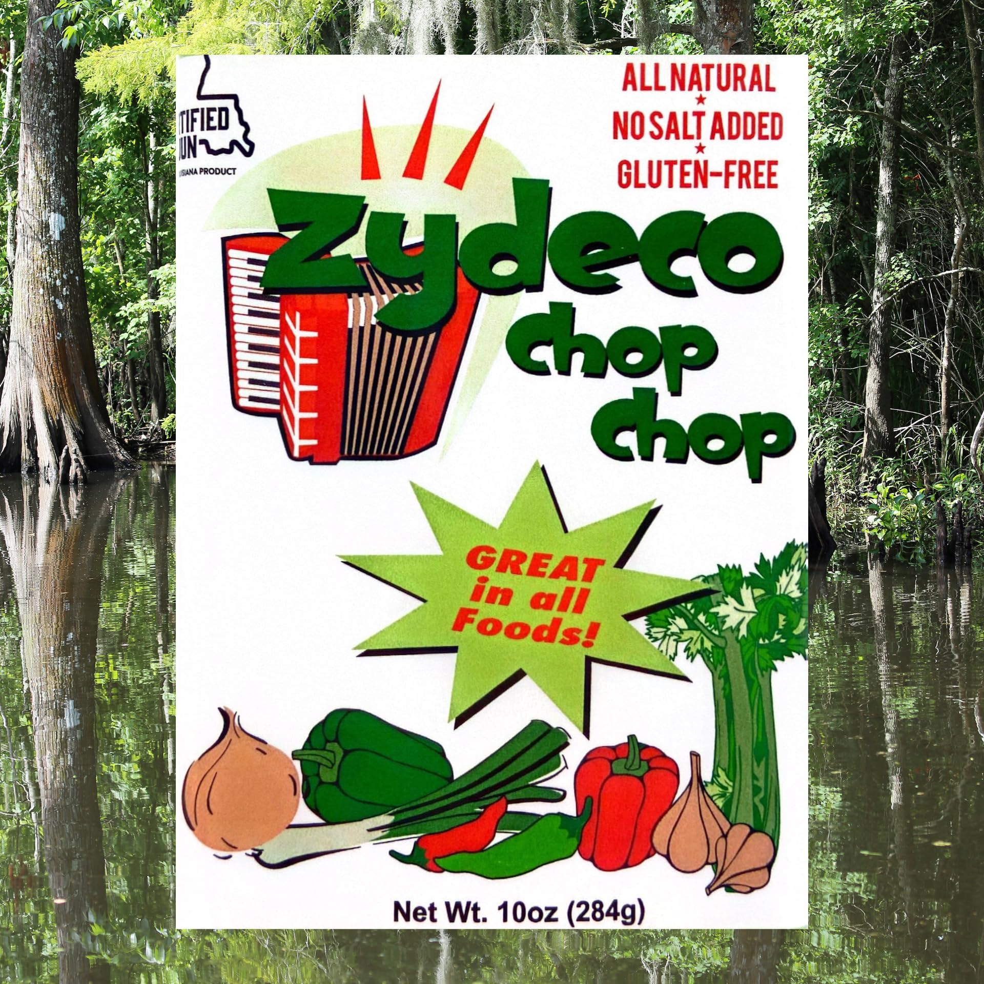 Great gift for chefs who love diverse Cajun flavors