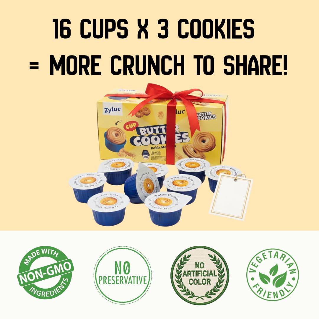 Smart cup packaging reduces crumbs and waste with Zyluc Cookies.