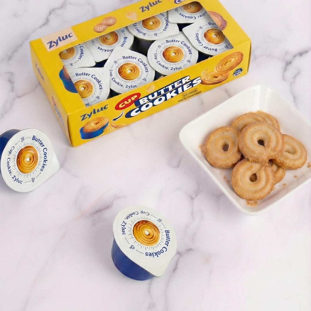 Three cookies per cup demonstrate portion-controlled snacking with Zyluc.